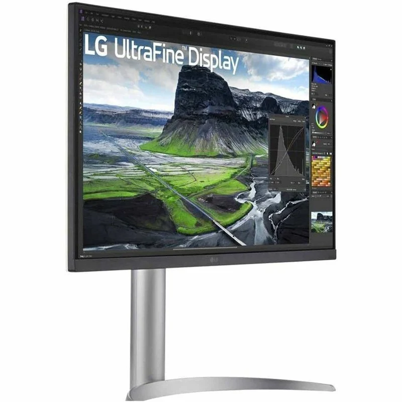 Moniteur LED LG UltraFine 27UQ850V-W 27 pouces (68,6 cm) 4K UHD - Format 16:9 - Noir texturé 27UQ850V-W