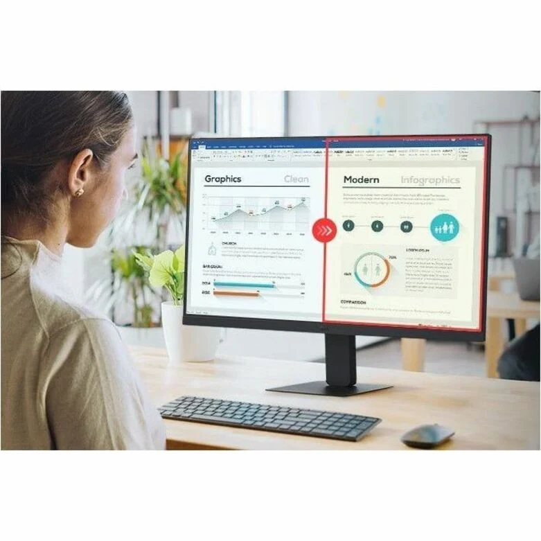 Moniteur LCD LG 24U631A-B 24" QHD - Noir 24U631A-B