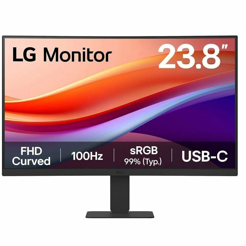 Moniteur LCD incurvé LG 24U421A-B Full HD 24 pouces - Format 16:9 - Noir 24U421A-B