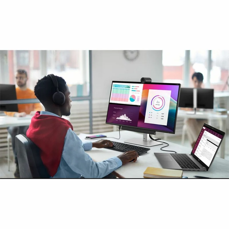 Moniteur LED Full HD Dell P2725H 27 pouces - Format 16:9 - Noir et argent