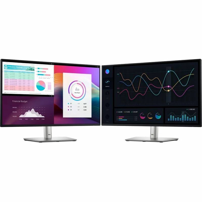 Moniteur LED Full HD Dell P2725HE 27 pouces - Format 16:9 - Noir et gris
