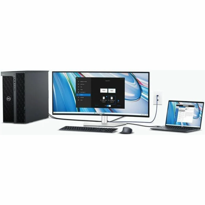 Moniteur LED incurvé Dell UltraSharp U3425WE 34" UW-QHD - Format 21:9 - Noir et argent