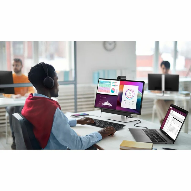 Moniteur LED Full HD Dell P2225H 22 pouces - Format 16:9 - Noir et argent