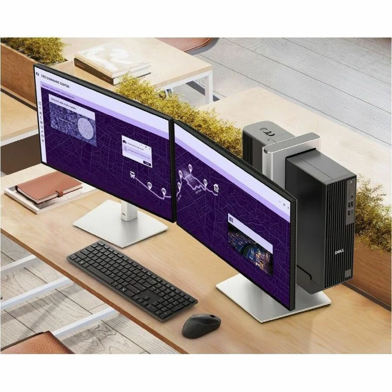 Ordinateur de bureau Dell Pro QCS1250 - Processeur Intel Core i5 de 14e génération (i5-14500) - 16 Go de RAM - SSD de 512 Go - Format compact - Noir standard M1XXF