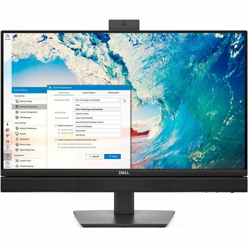 Ordinateur tout-en-un Dell Pro 24 QC24251 - Intel Core Ultra 5 235T - 16 Go de RAM - SSD de 512 Go - Écran Full HD 23.8 pouces - Bureau - Gris foncé V0XN2