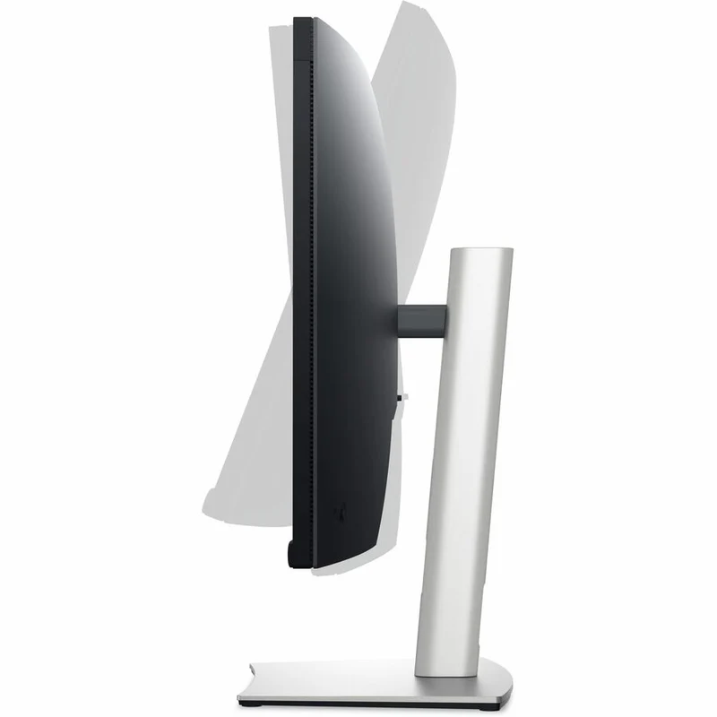 Moniteur LED incurvé Dell P3424WEB 34" avec webcam, résolution UW-QHD et format 21:9, noir et argent