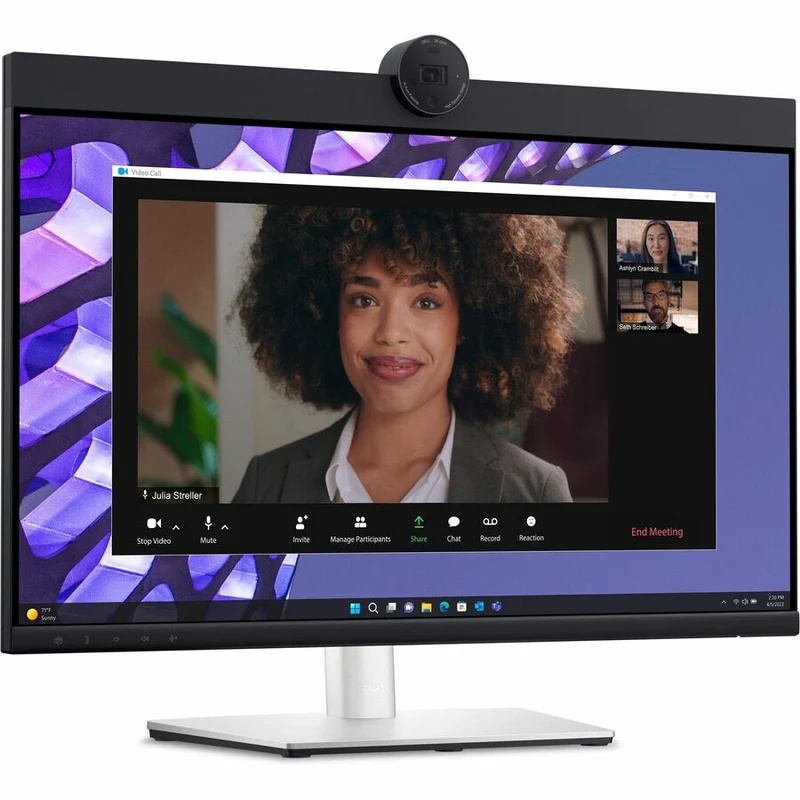 Moniteur LED Full HD 24 pouces Dell P2424HEB avec webcam - Format 16:9