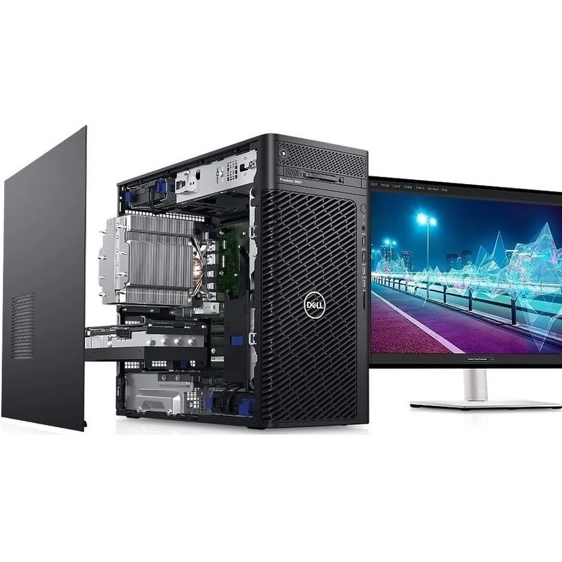 Station de travail Dell Precision 3000/3660 - Processeur Intel Core i7 de 13e génération (i7-13700) - 16 Go de RAM - SSD de 512 Go - Format tour 339KF