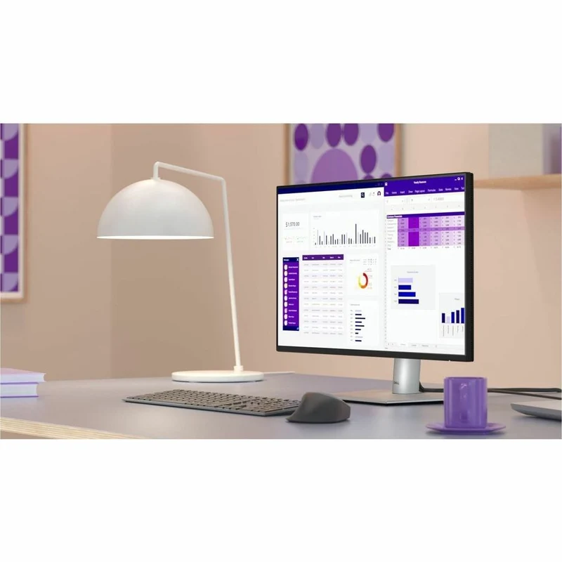 Moniteur LED Full HD Dell P2425HE 24 pouces - Format 16:9 - Noir et argent