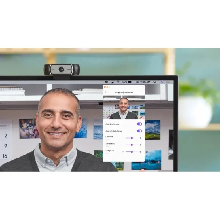 Webcam Logitech C930e - 30 ips - USB 2.0 - 1 unité 960-000971