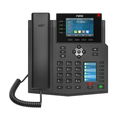 Téléphone IP haut de gamme Fanvil X5U-V2