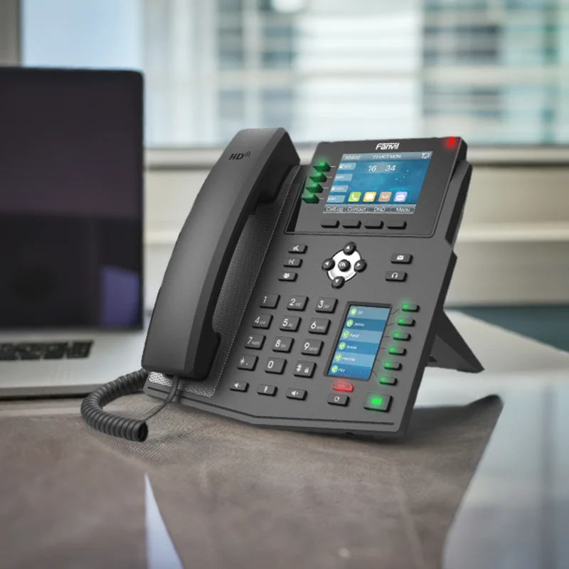 Téléphone IP haut de gamme Fanvil X5U-V2