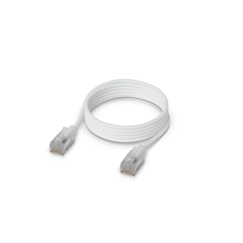 Câbles, connecteurs et adaptateurs Ubiquiti UACC-CABLE-PATCH-EL-C6A-8M-W