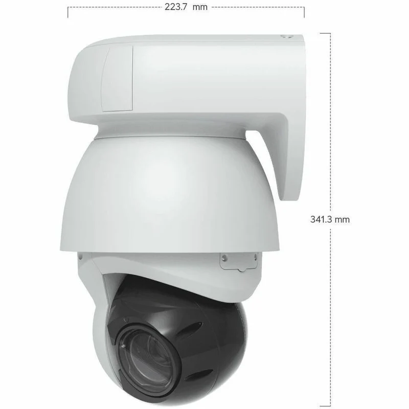 Caméra réseau extérieure 4K Ubiquiti UVC-AI-PTZ 8 mégapixels - Couleur - Blanc UVC-AI-PTZ-W