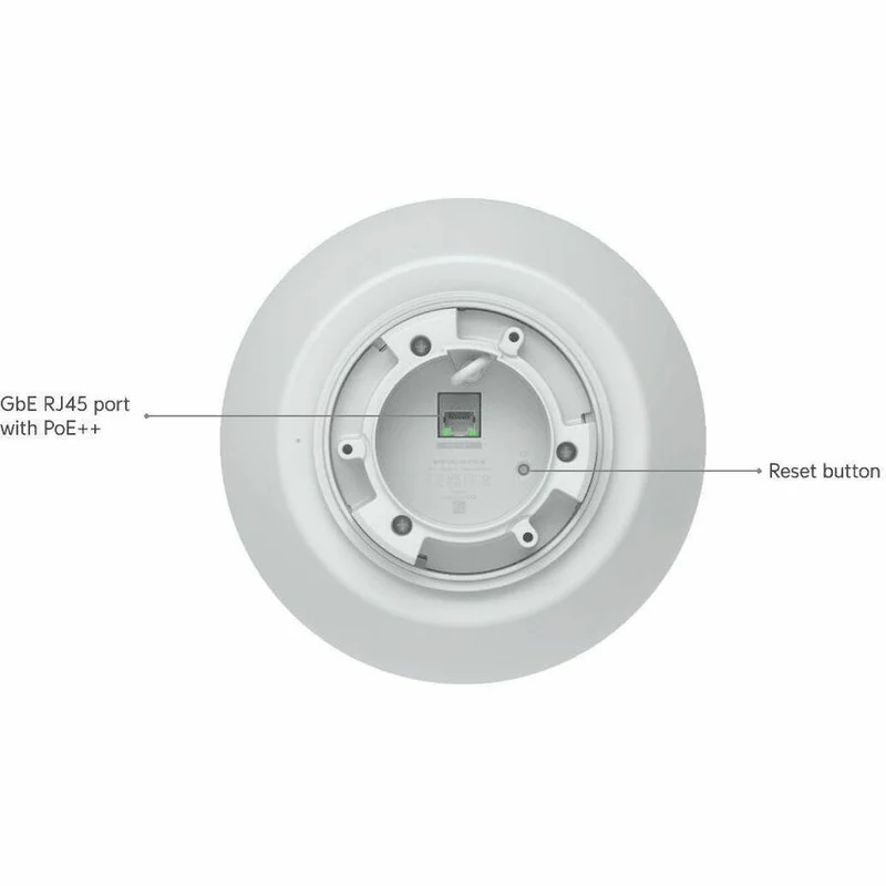 Caméra réseau extérieure 4K Ubiquiti UVC-AI-PTZ 8 mégapixels - Couleur - Blanc UVC-AI-PTZ-W