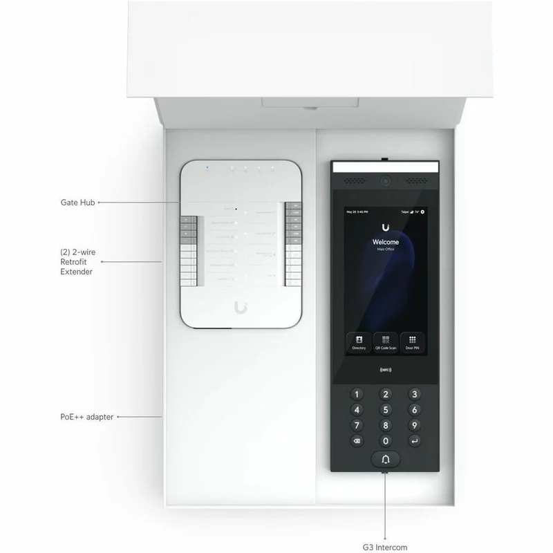 Kit de démarrage de portail Ubiquiti G3 UA-G3-SK-GATE