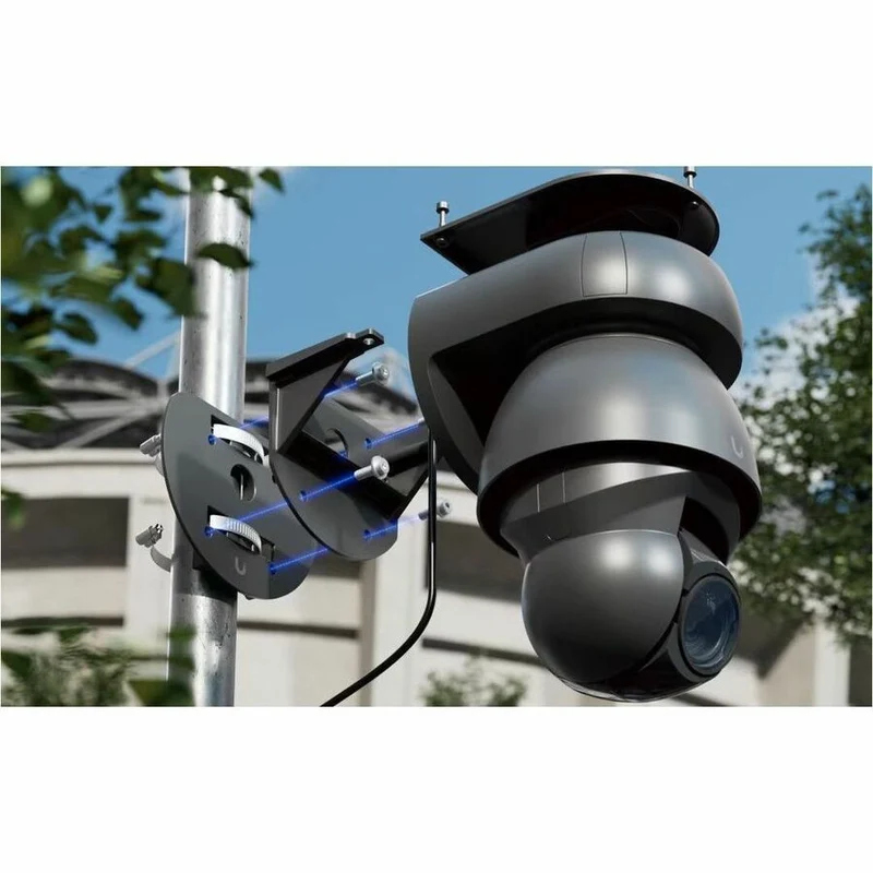 Caméra réseau extérieure 4K Ubiquiti UVC-AI-PTZ 8 mégapixels - Couleur - Noir UVC-AI-PTZ-B
