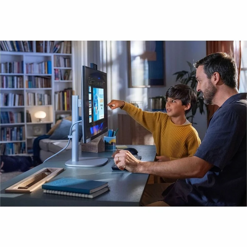 Ordinateur tout-en-un HP EliteStudio 8 AiO G1i - Intel Core Ultra 5 235 - Technologie vPro - 16 Go - SSD 512 Go - Écran tactile QHD 27" - Bureau - Argent Pike C7GL2UT#ABC
