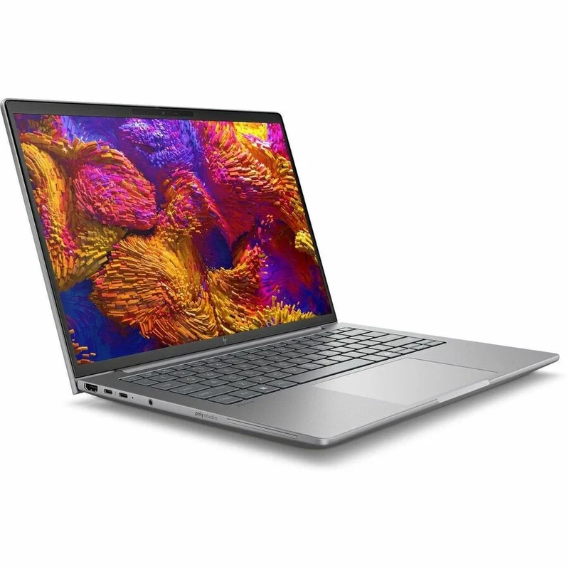 Station de travail mobile HP ZBook 8 G1as 14" Copilot+ - WQXGA - AMD Ryzen AI 9 HX PRO 375 - 64 Go - SSD 1 To - Clavier anglais/français - Argent météore BZ7L0UT#ABL