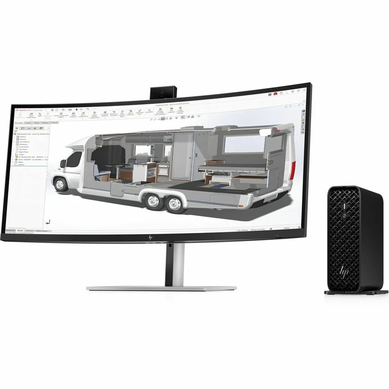 Station de travail HP Z2 Mini G1i - Intel Core Ultra 5 235 - 16 Go - SSD 512 Go - Mini PC - Noir BM6M2UT#ABA