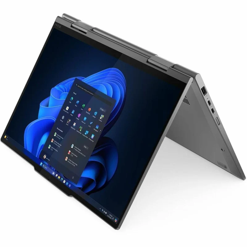 Ordinateur portable convertible 2 en 1 Lenovo ThinkPad X1 Gen 10 Aura Edition 21Q000D5CA, écran tactile 14 pouces - WUXGA - 60 Hz - Intel Core Ultra 5 2e génération 225U - Plateforme Intel Evo - 16 Go - SSD 512 Go - Clavier français canadien - Gris 21Q000D5CA