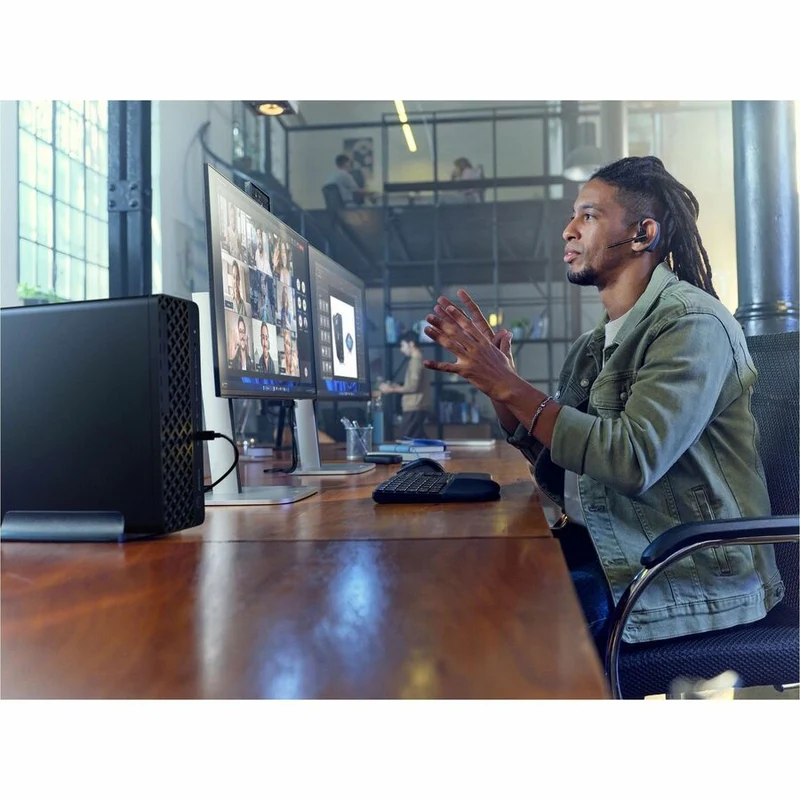 Ordinateur de bureau HP EliteDesk 8 G1i - Intel Core Ultra 9 285 - Technologie vPro - 64 Go - SSD 1 To - Compact - Jack Black BH9E9UT#ABC