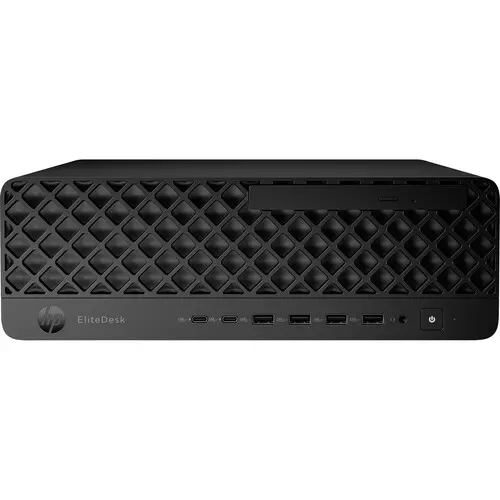 Ordinateur de bureau HP EliteDesk 8 G1i - Intel Core Ultra 9 285 - Technologie vPro - 64 Go - SSD 2 To - Tour - Jack Black BN9G0UT#ABC