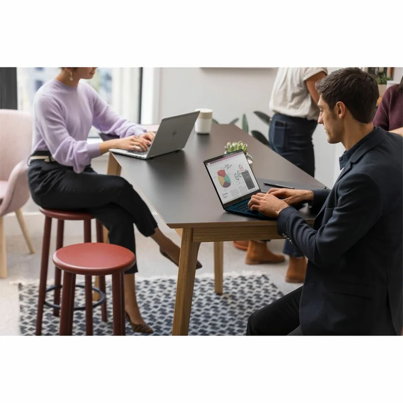 Ordinateur portable HP EliteBook X G1a 14" avec écran tactile - 2.8K - AMD Ryzen AI 7 PRO 360 - 16 Go - SSD 512 Go - Clavier anglais et français - Argent glacier - Smart Buy B88DCUT#ABL