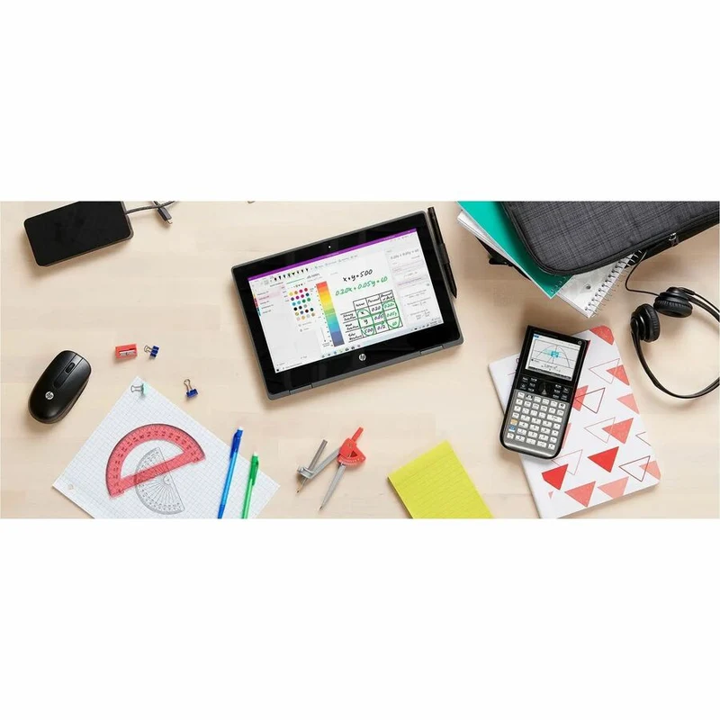 Chromebook convertible 2 en 1 HP Fortis Flip G1m 11.6" (écran tactile) - HD - Octa-core (ARM Cortex A76 + Cortex A55) - 8 Go - 64 Go de mémoire flash - Clavier anglais et français - Noir de jais - Smart Buy B61BKUT#ABL
