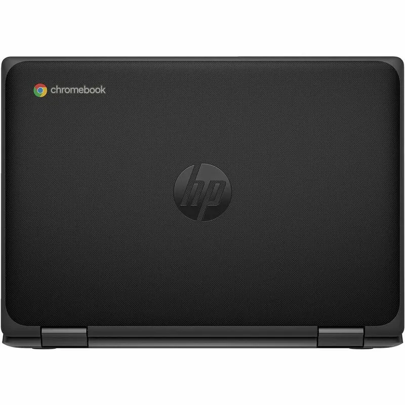 Chromebook convertible 2 en 1 robuste HP Fortis Flip G1i 11.6" avec écran tactile - HD - Intel N250 série N - 8 Go - 64 Go de mémoire flash - Clavier anglais et français - Noir de jais - Smart Buy B69PRUT#ABL