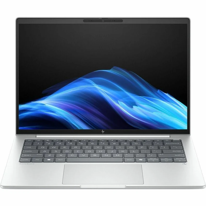 Ordinateur portable HP EliteBook 8 G1i 14" à écran tactile - WUXGA - 60 Hz - Processeur Intel Core Ultra 7 268V - Technologie vPro - 32 Go - SSD 512 Go - Clavier anglais et français - Aluminium argent glacier BG6L8UT#ABL