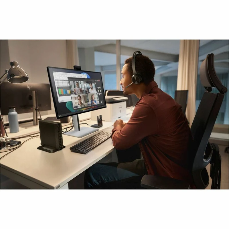 Ordinateur de bureau HP EliteDesk 8 G1i - Intel Core Ultra 9 285T - Technologie vPro - 64 Go - SSD 1 To - Mini PC - Jack Black BQ4C4UT#ABC