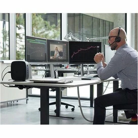 Client léger compact HP Elite t755 Ryzen Embedded V2546 hexacœur (6 cœurs) 3 GHz B5VL7UT#ABA