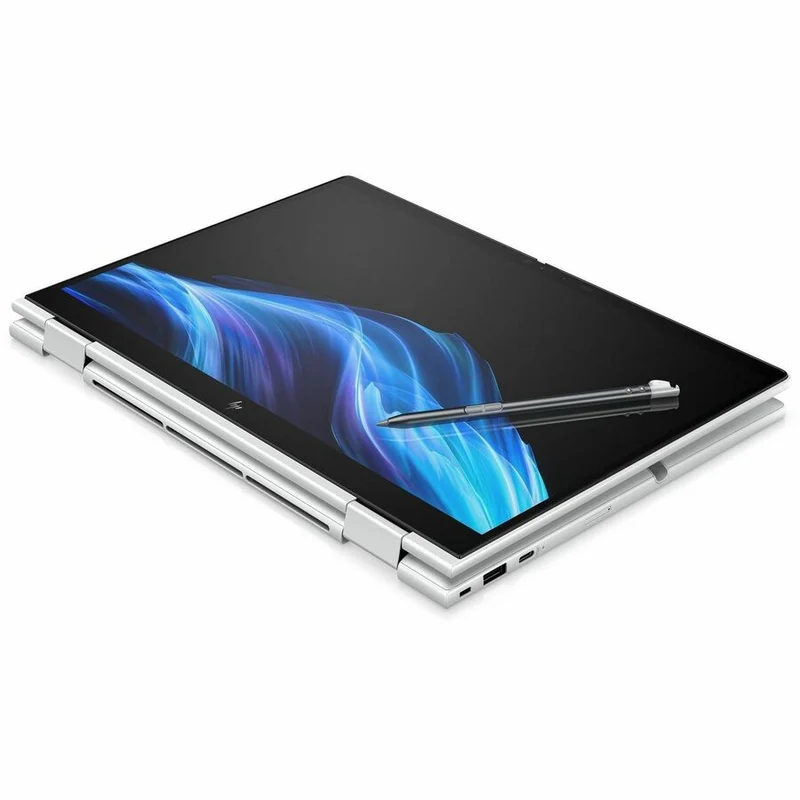 Ordinateur portable convertible 2 en 1 HP EliteBook 8 Flip G1i 13.3" à écran tactile - WUXGA - 60 Hz - Processeur Intel Core Ultra 7 265U - Technologie vPro - 16 Go - SSD 512 Go - Clavier anglais et français - Argent glacier BE8V2UT#ABL