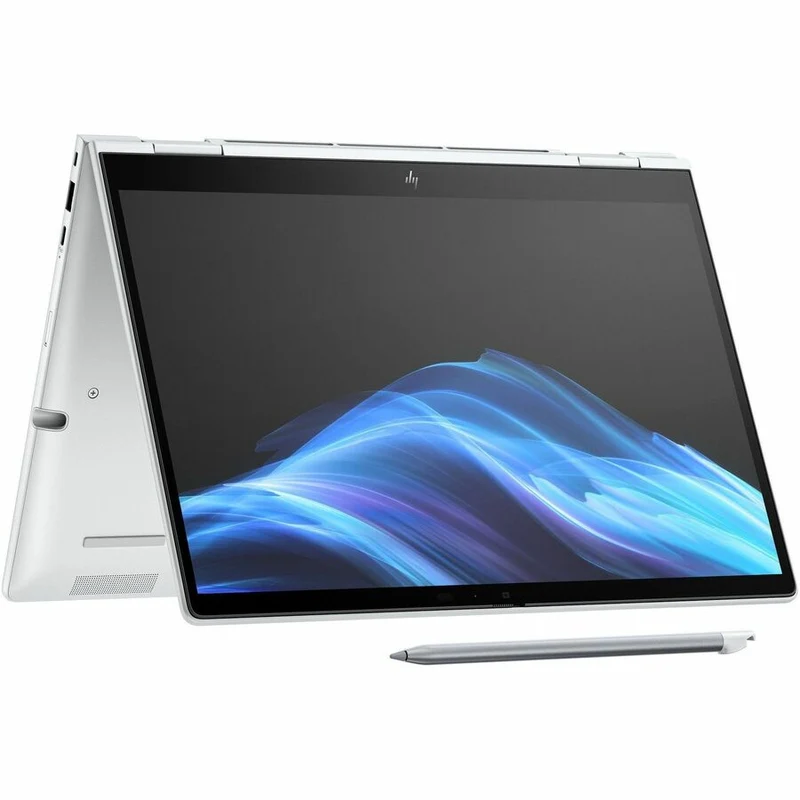Ordinateur portable convertible 2 en 1 HP EliteBook 8 Flip G1i 13.3" à écran tactile - WUXGA - 60 Hz - Processeur Intel Core Ultra 7 265U - Technologie vPro - 16 Go - SSD 512 Go - Clavier anglais et français - Argent glacier BE8V2UT#ABL