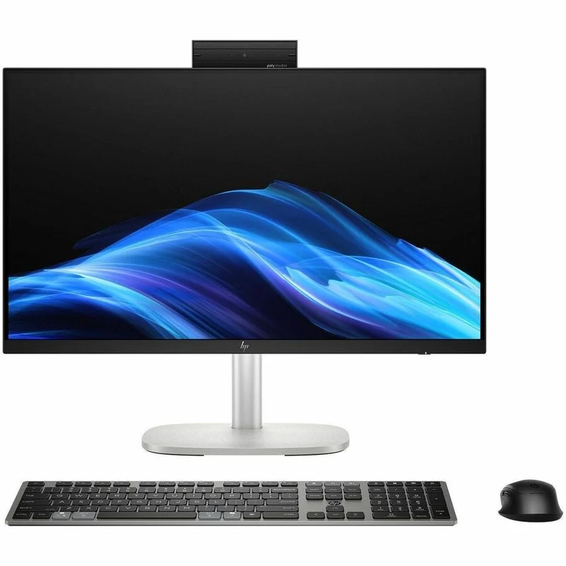 Ordinateur tout-en-un HP EliteStudio 8 AiO G1i - Intel Core Ultra 5 235 - Technologie vPro - 16 Go - SSD 512 Go - Écran Full HD 23.8" - Ordinateur de bureau - Argent Pike C7RR1UT#ABC