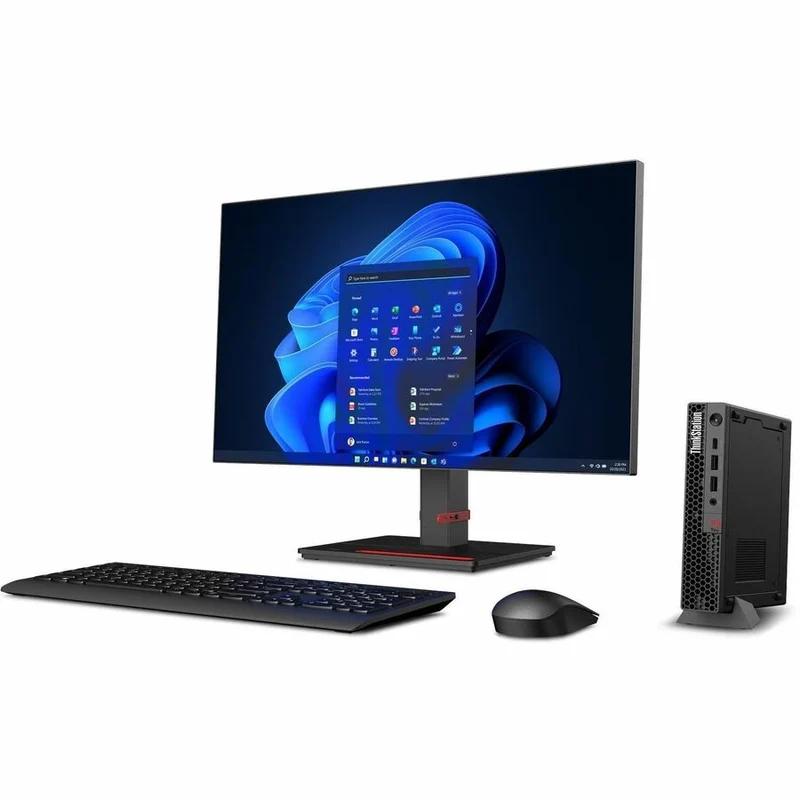 Station de travail Lenovo ThinkStation P3 Gen 2 30K5004KUS - 1 x Intel Core Ultra 5 2nd Gen 235 - Technologie vPro - 32 Go - SSD 1 To - Mini - Noir 30K5004KUS