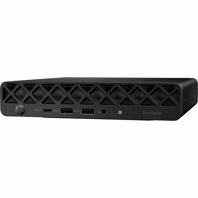 Ordinateur de bureau HP ProDesk 4 G1i - Intel Core Ultra 7 265T - Technologie vPro - 16 Go - SSD 512 Go - Mini ordinateur de bureau - Jack Black BS7M5UT#ABC
