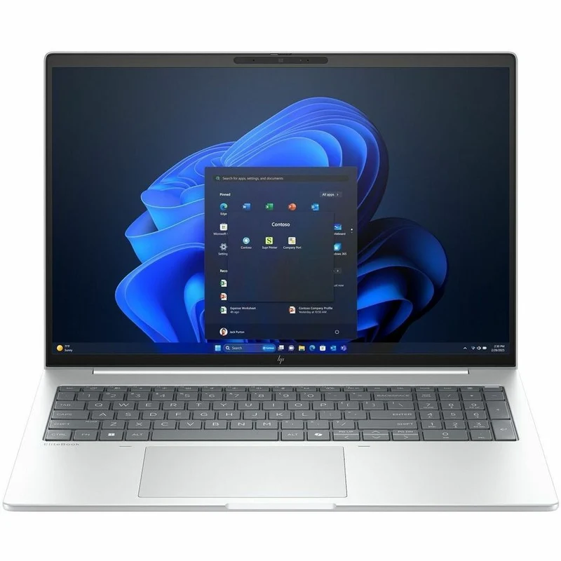 Ordinateur portable HP EliteBook 8 G1i 16" - WUXGA - 60 Hz - Intel Core Ultra 7 255U - 32 Go - SSD 1 To - Clavier anglais/français - Argent glacier BG6K8UT#ABL