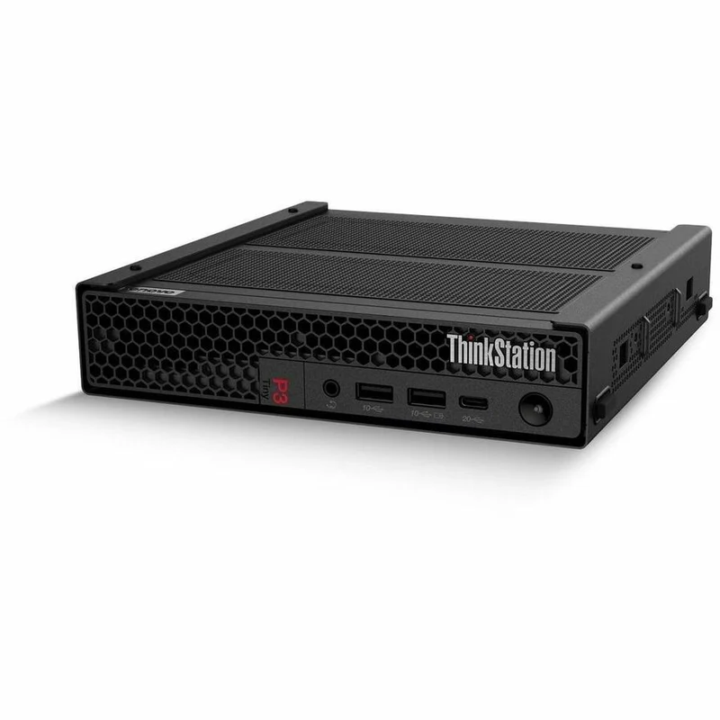 Station de travail Lenovo ThinkStation P3 Gen 2 30K5001VUS - 1 x Intel Core Ultra 7 265 - Technologie vPro - 32 Go - SSD 1 To - Mini - Noir 30K5001VUS