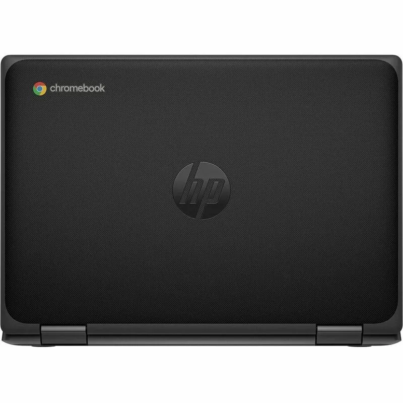 Chromebook convertible 2 en 1 HP Fortis Flip G1i 11" avec écran tactile - HD - Intel N150 série N - 8 Go - 128 Go de mémoire flash - Clavier anglais - Noir de jais - Smart Buy B6AX6UT#ABA