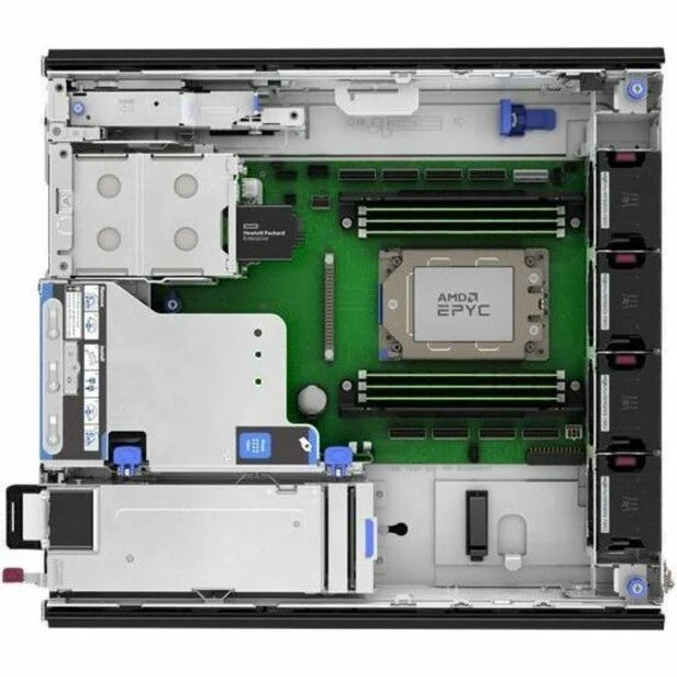 Serveur rack HPE ProLiant DL145 Gen11 2U - 1 processeur EPYC 8024P 2.40 GHz - 32 Go de RAM - Contrôleur Serial ATA/600 P79788-005