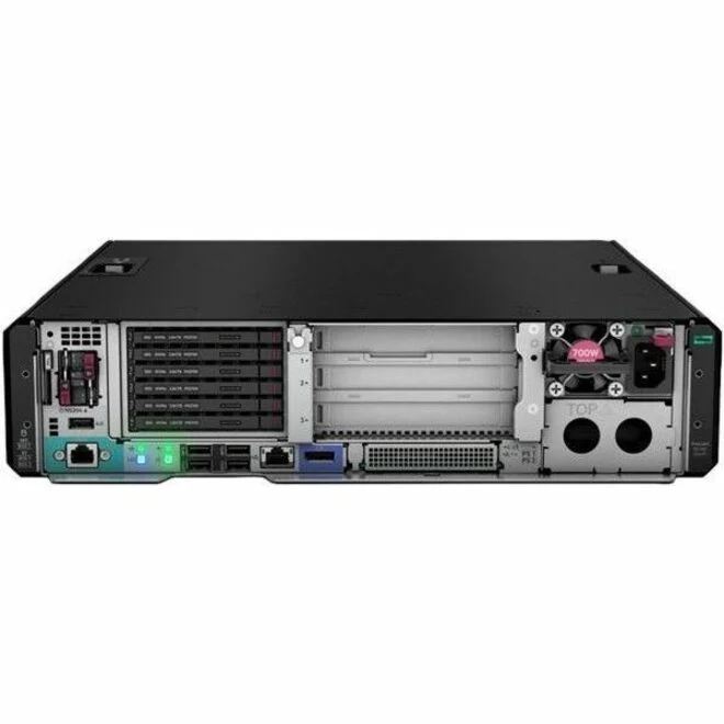 Serveur rack HPE ProLiant DL145 Gen11 2U - 1 processeur EPYC 8024P 2.40 GHz - 32 Go de RAM - Contrôleur Serial ATA/600 P79788-005