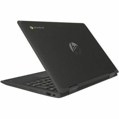 Chromebook convertible 2 en 1 HP Fortis Flip G1m 11.6" (écran tactile) - HD - Octa-core (ARM Cortex A76 + Cortex A55) - 4 Go - 32 Go de mémoire flash - Clavier anglais et français - Noir de jais - Smart Buy B61BHUT#ABL