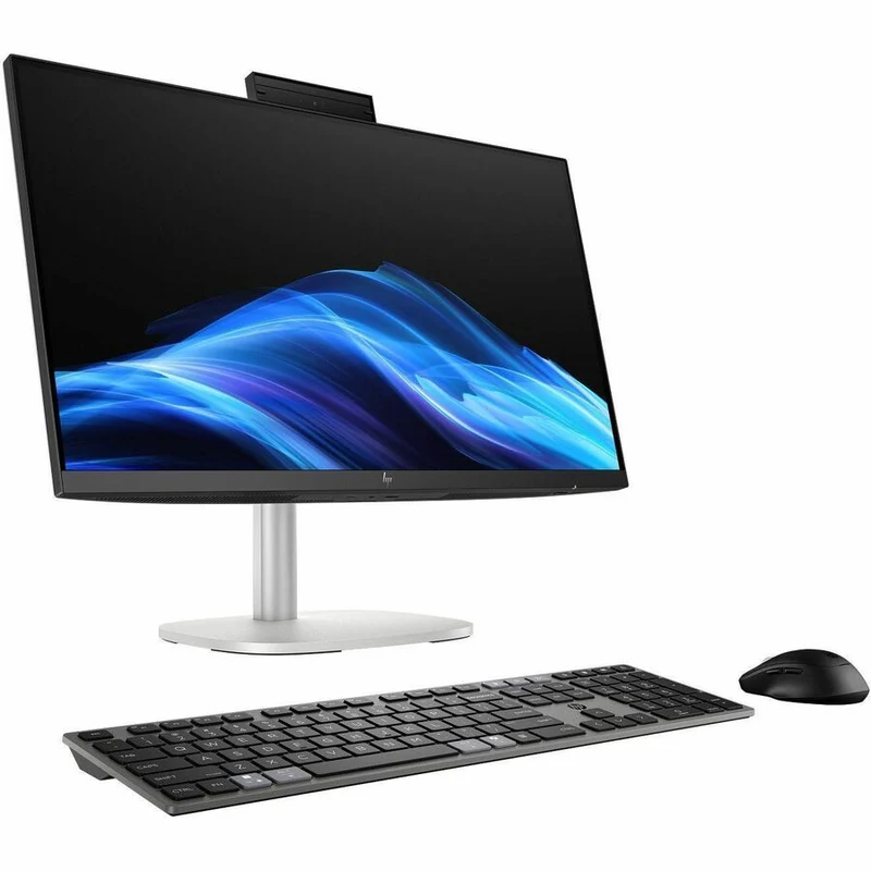 Ordinateur tout-en-un HP EliteStudio 8 AiO G1i - Intel Core Ultra 7 265 - Technologie vPro - 32 Go - SSD 1 To - Écran tactile Full HD 23.8" - Bureau - Argent Pike C7RR8UT#ABA