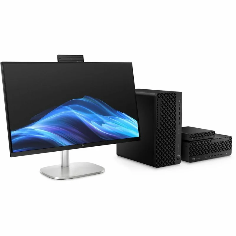 Ordinateur tout-en-un HP EliteStudio 8 AiO G1i - Intel Core Ultra 7 265 - Technologie vPro - 32 Go - SSD 1 To - Écran Full HD 23.8" - Bureau - Argent Pike C7RR4UT#ABA