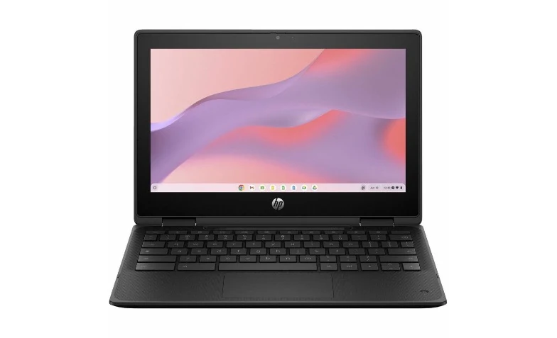 Chromebook convertible 2 en 1 HP Fortis Flip G1i 11" à écran tactile - Intel N150 - 16 Go - Clavier anglais - Smart Buy B69PQUT#ABA