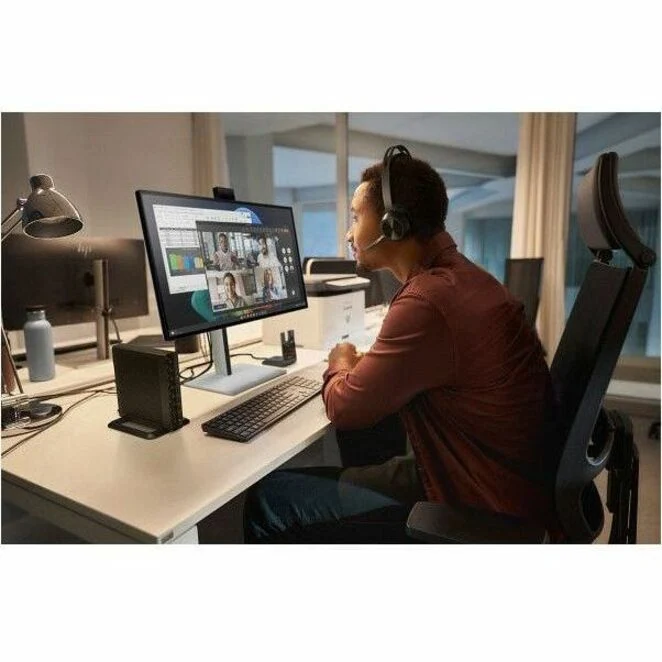 Ordinateur de bureau HP EliteDesk 8 G1i - Intel Core Ultra 7 265T - Technologie vPro - 16 Go - SSD 256 Go - Mini ordinateur de bureau - Jack Black BQ4B8UT#ABC
