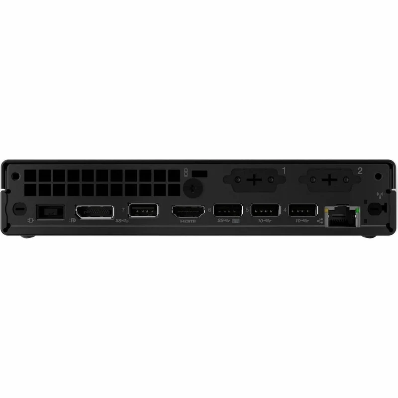 Ordinateur de bureau Lenovo ThinkCentre M70q Gen 6 13A4002DCA - Intel Core Ultra 7 265T - 16 Go - SSD 512 Go - Mini - Noir 13A4002DCA