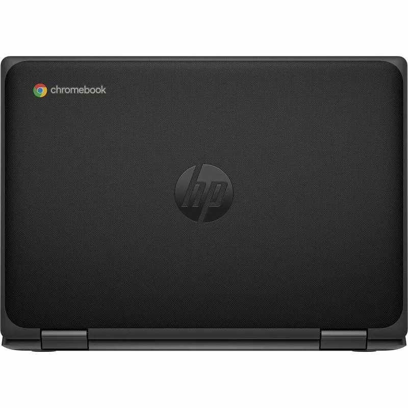 Chromebook convertible 2 en 1 robuste HP Fortis Flip G1i 11.6" avec écran tactile - HD - Intel N150 série N - 16 Go - 128 Go de mémoire flash - Clavier anglais et français - Noir de jais - Smart Buy B69PQUT#ABL